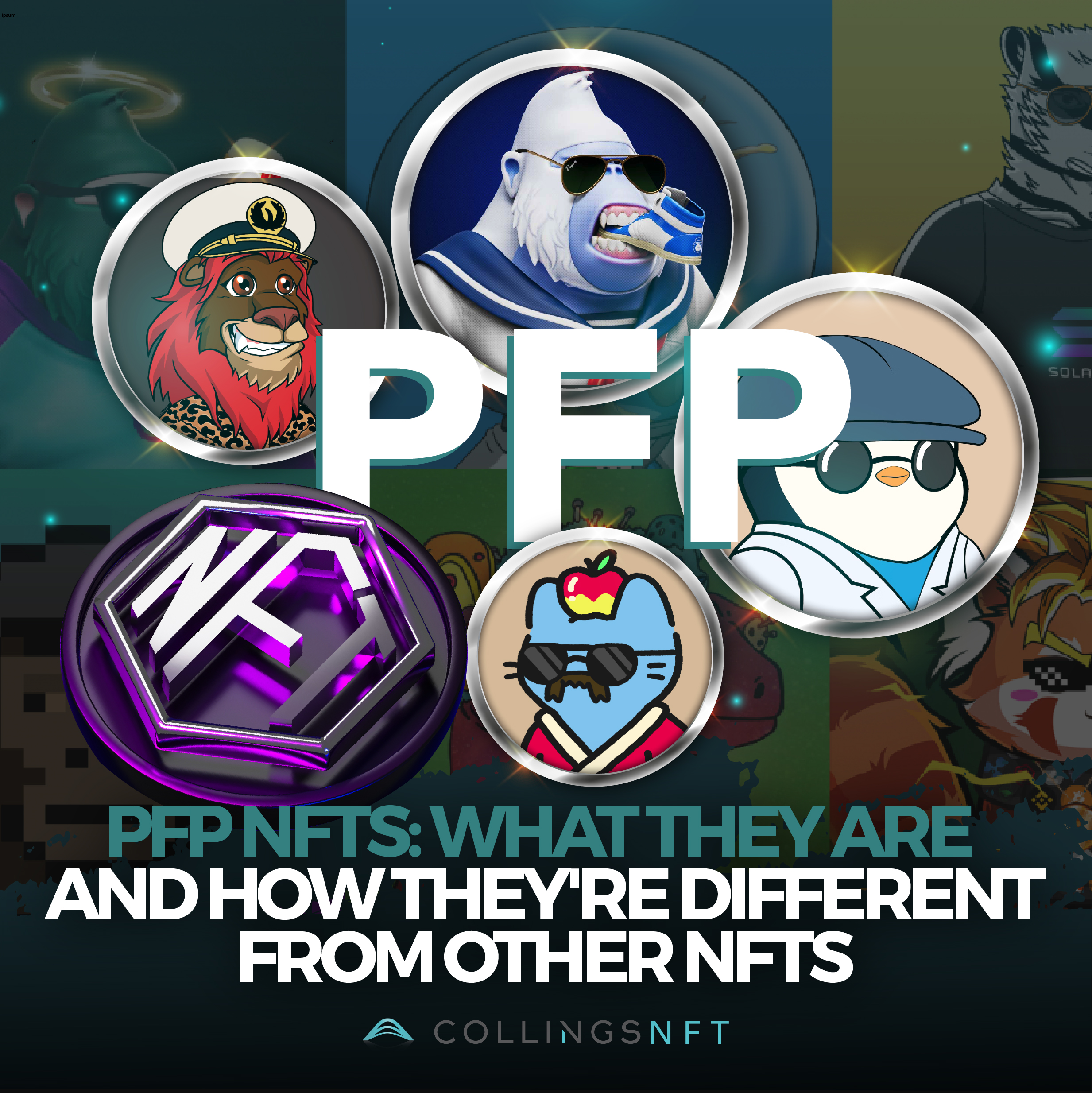 PFP NFTs: What are they and how they're different from other NFTs