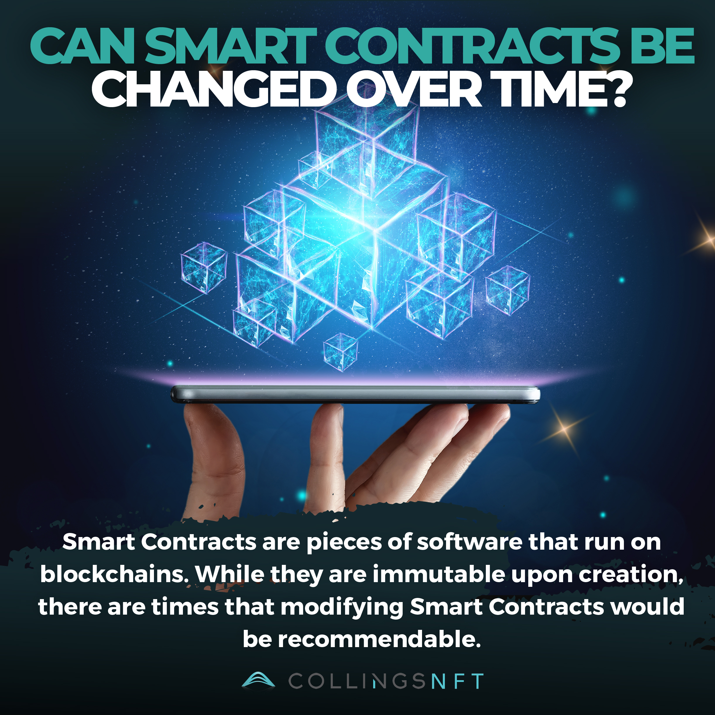 Can Smart Contracts Be Changed Over Time? - Collings NFT